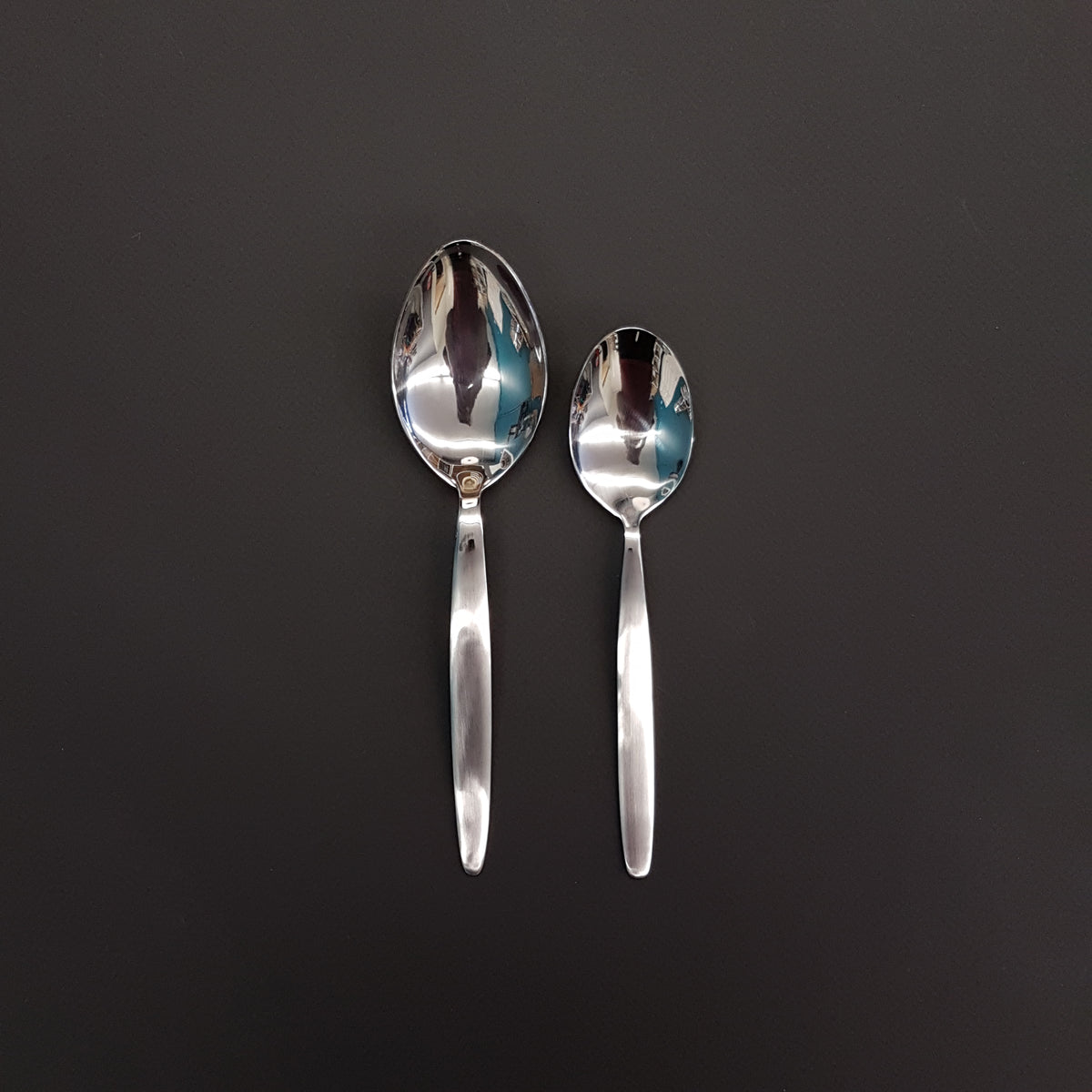 Tosho Knife Arts Plating Spoon Set (Small + Large), Tosho Knife Arts