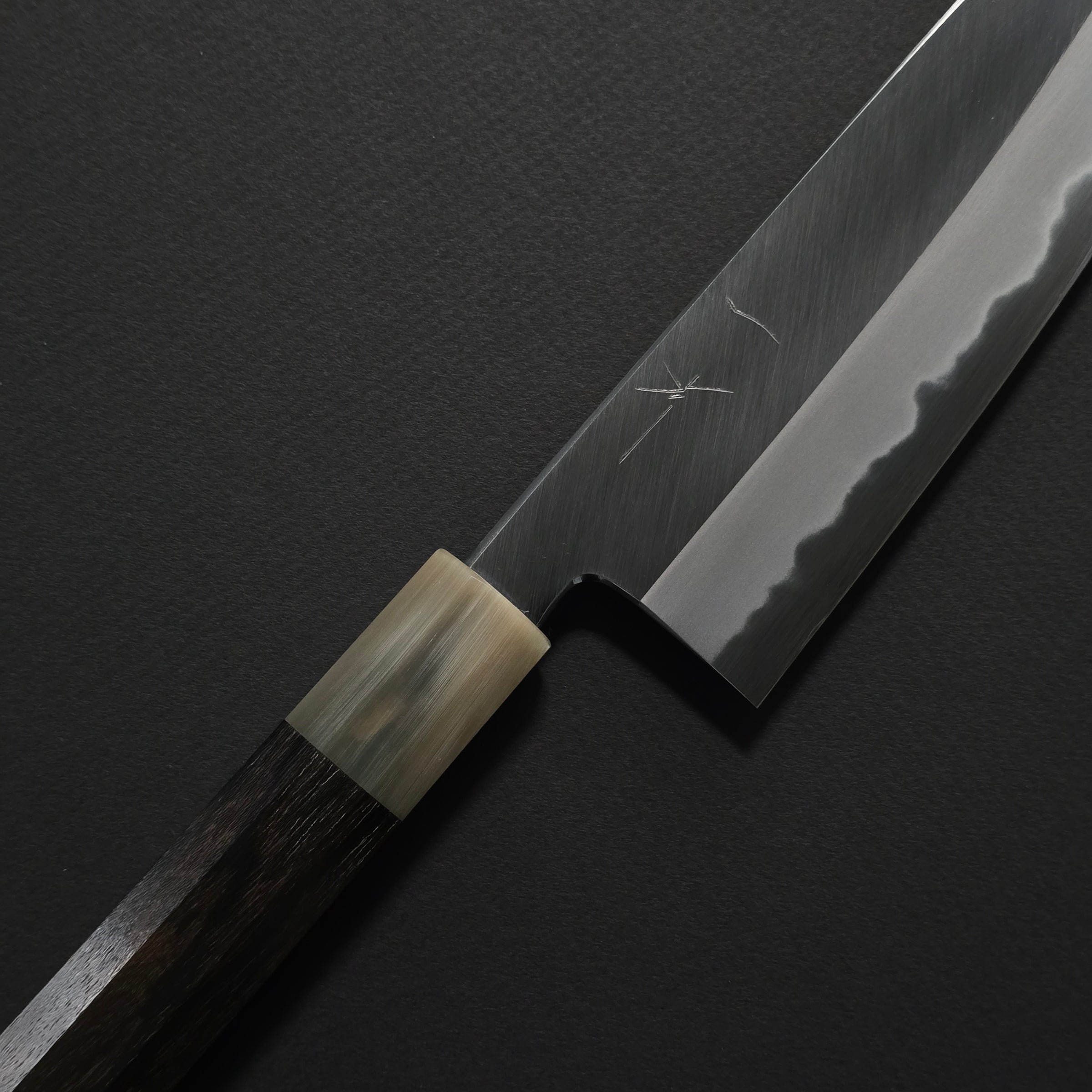 Hitohira Tanaka Kyuzo Blue #1 Migaki Bunka Ziricote Handle