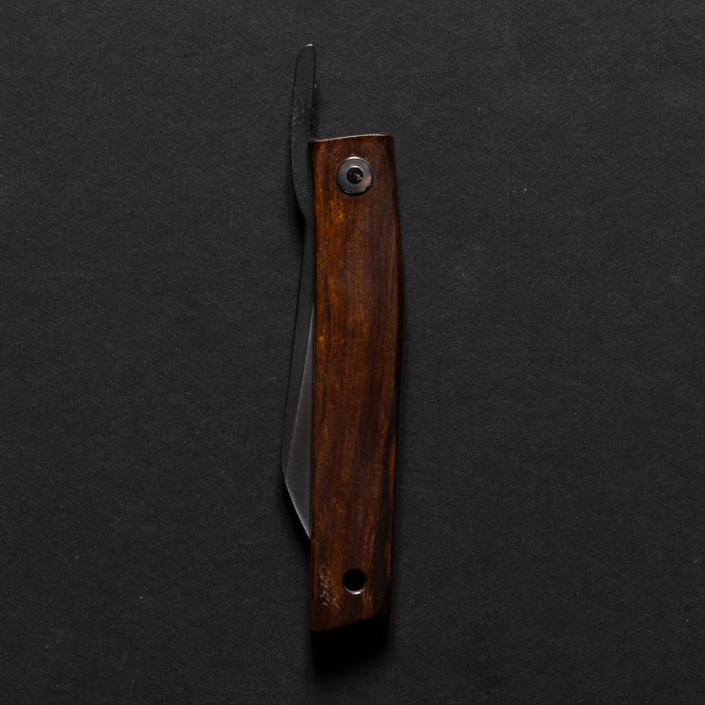 Ohta OFF FK7P IW Folding Knife 70mm Ironwood Handle