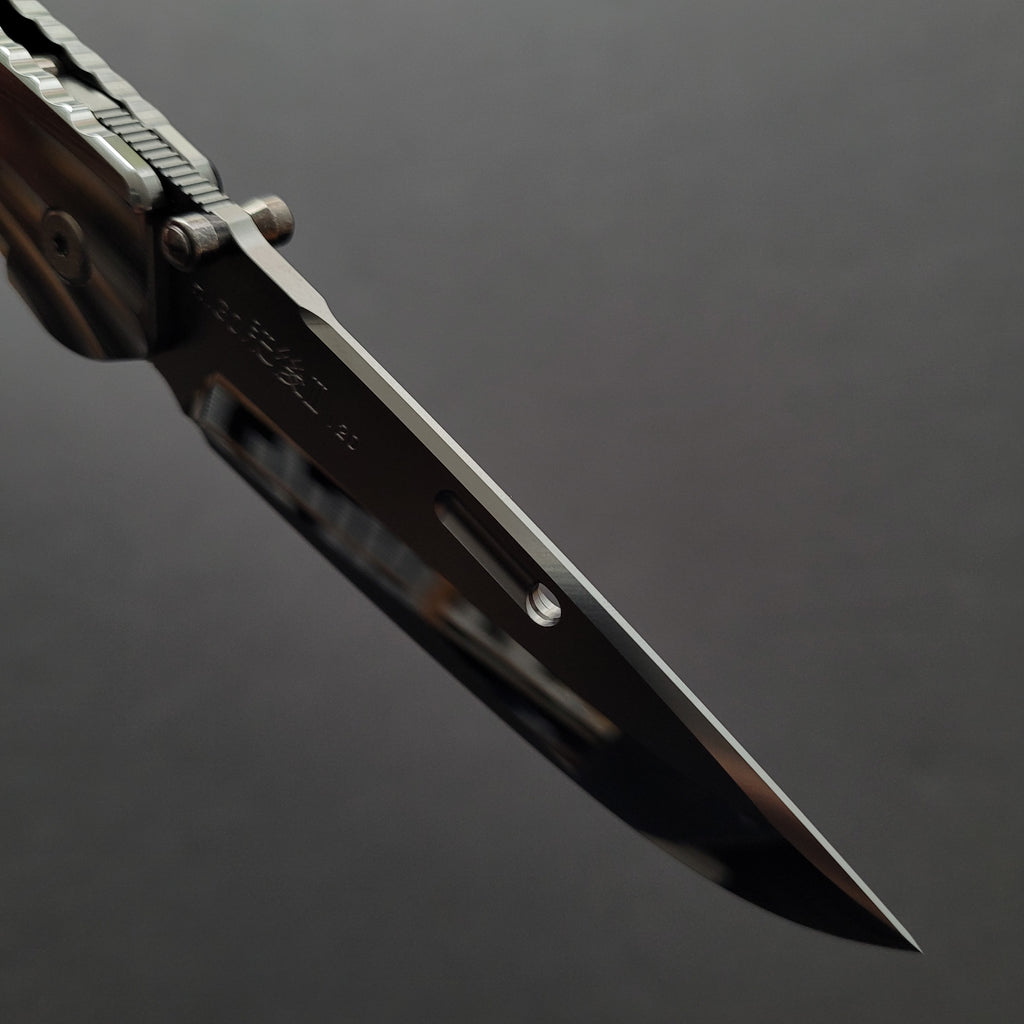 Rockstead HIGO II TI-DLC Folding Knife 90mm Titanium Handle (S)