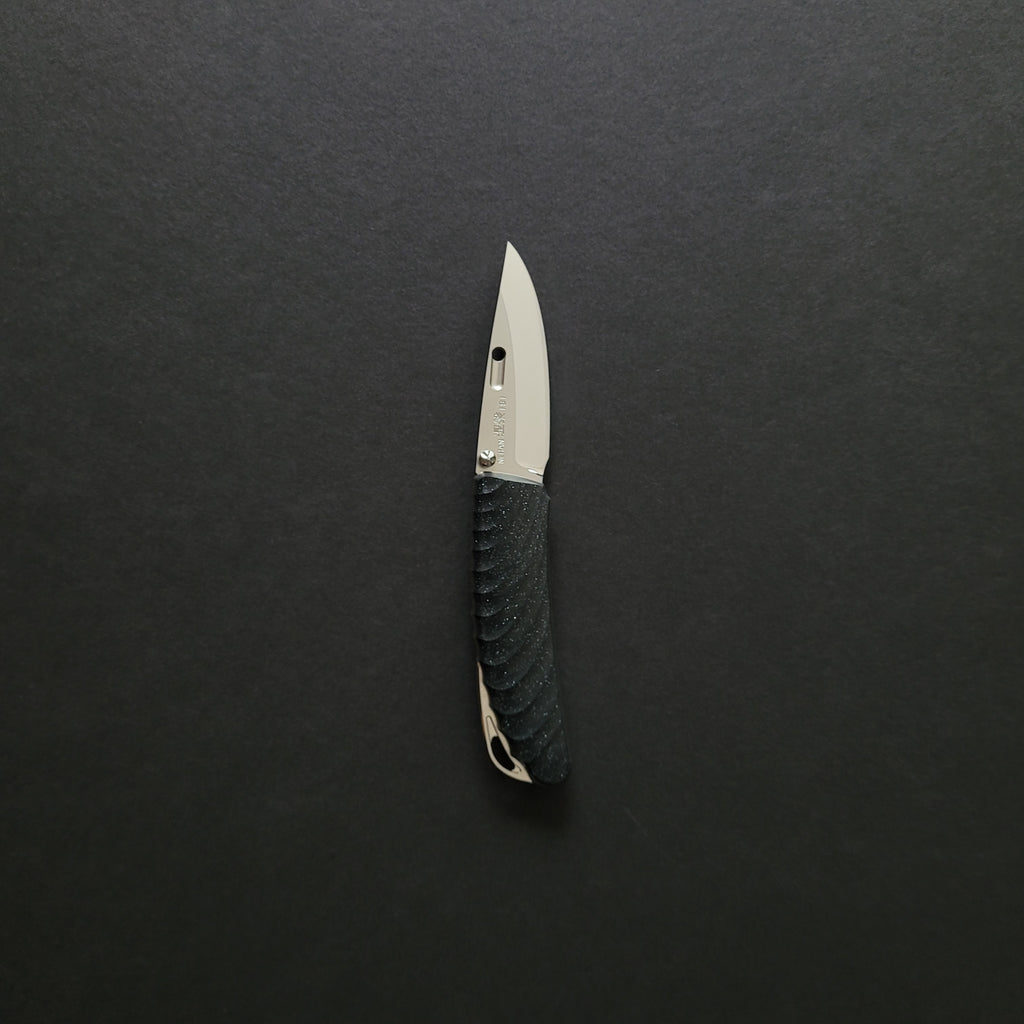 Rockstead NEHAN - ZDP Folding Knife 65mm Titanium Handle (#2 - Artificial Marble (MB))