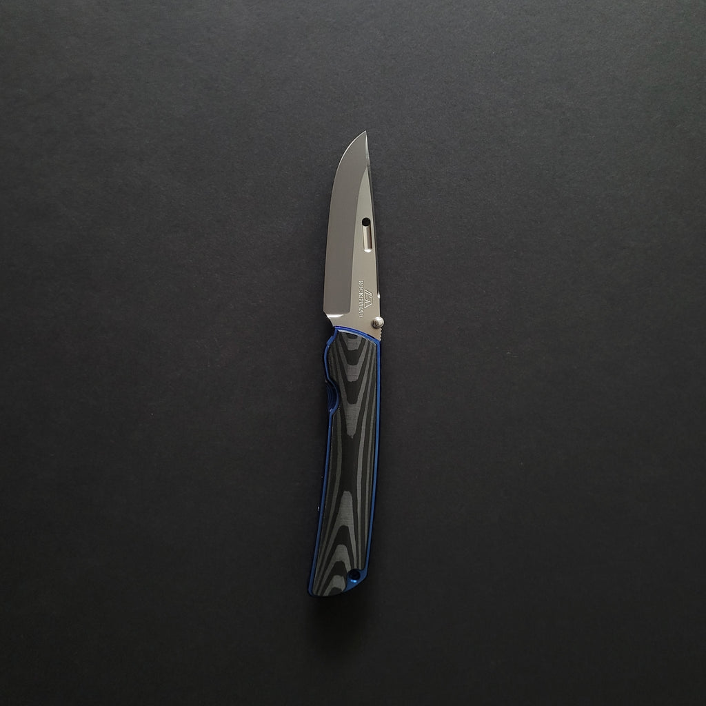 Rockstead HIGO II X-CF-ZDP Folding Knife 90mm Titanium Handle (BL)