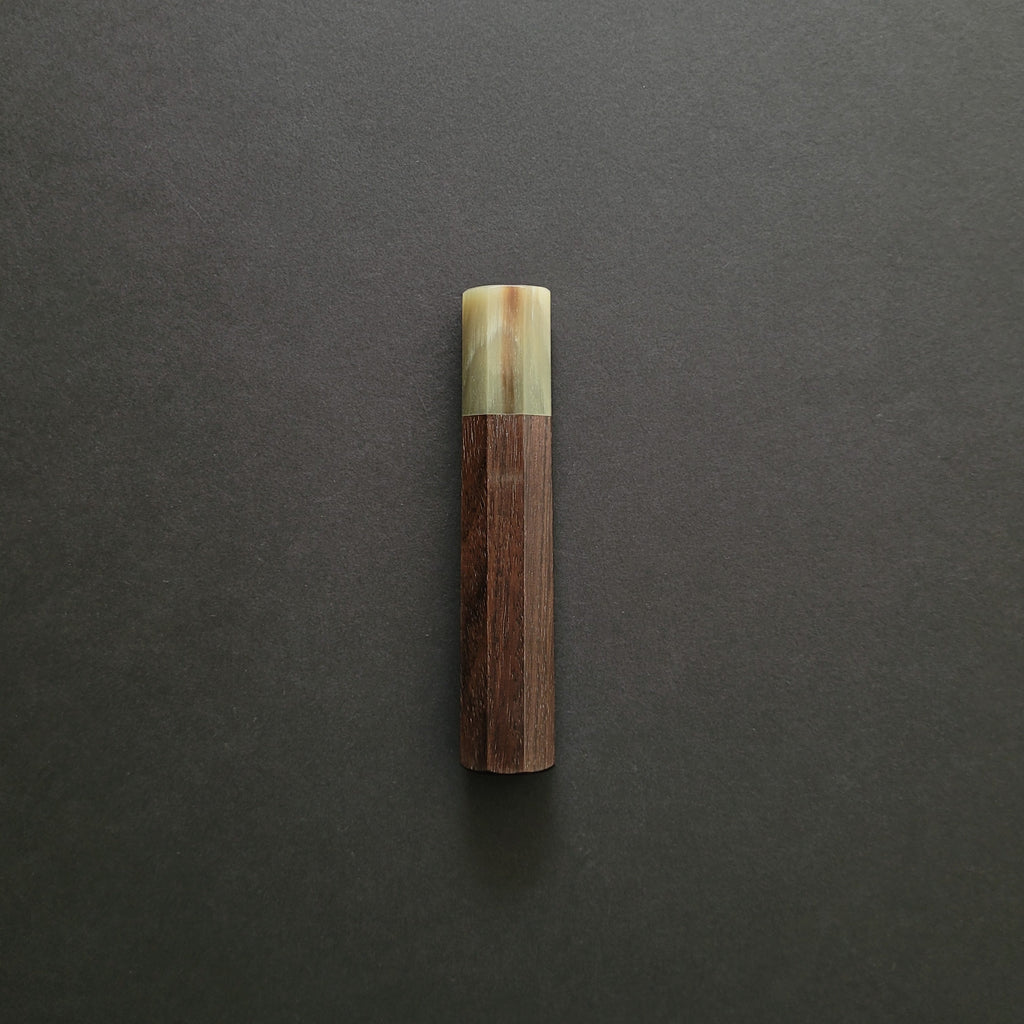 Taihei Rosewood Octagonal with Blonde Buffalo Horn Ferrule Handle (<270mm) | Tosho Knife Arts