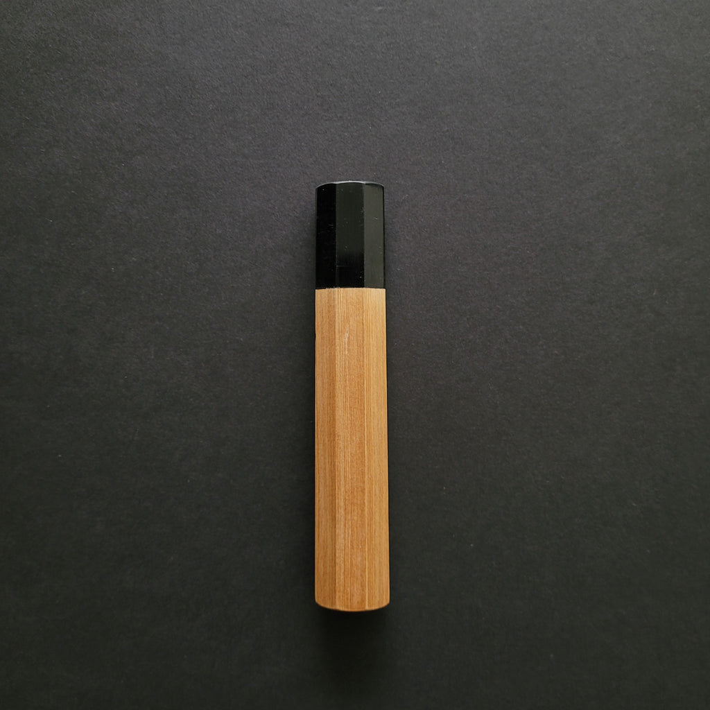 Taihei Custom Yakusugi Cedar Octagonal with Black Buffalo Horn Ferrule Handle (<300mm) | Tosho Knife Arts