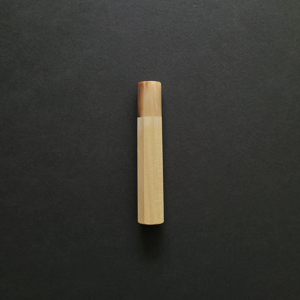 Taihei Ho Octagonal with Blonde Buffalo Horn Ferrule Handle (<150mm) | Tosho Knife Arts