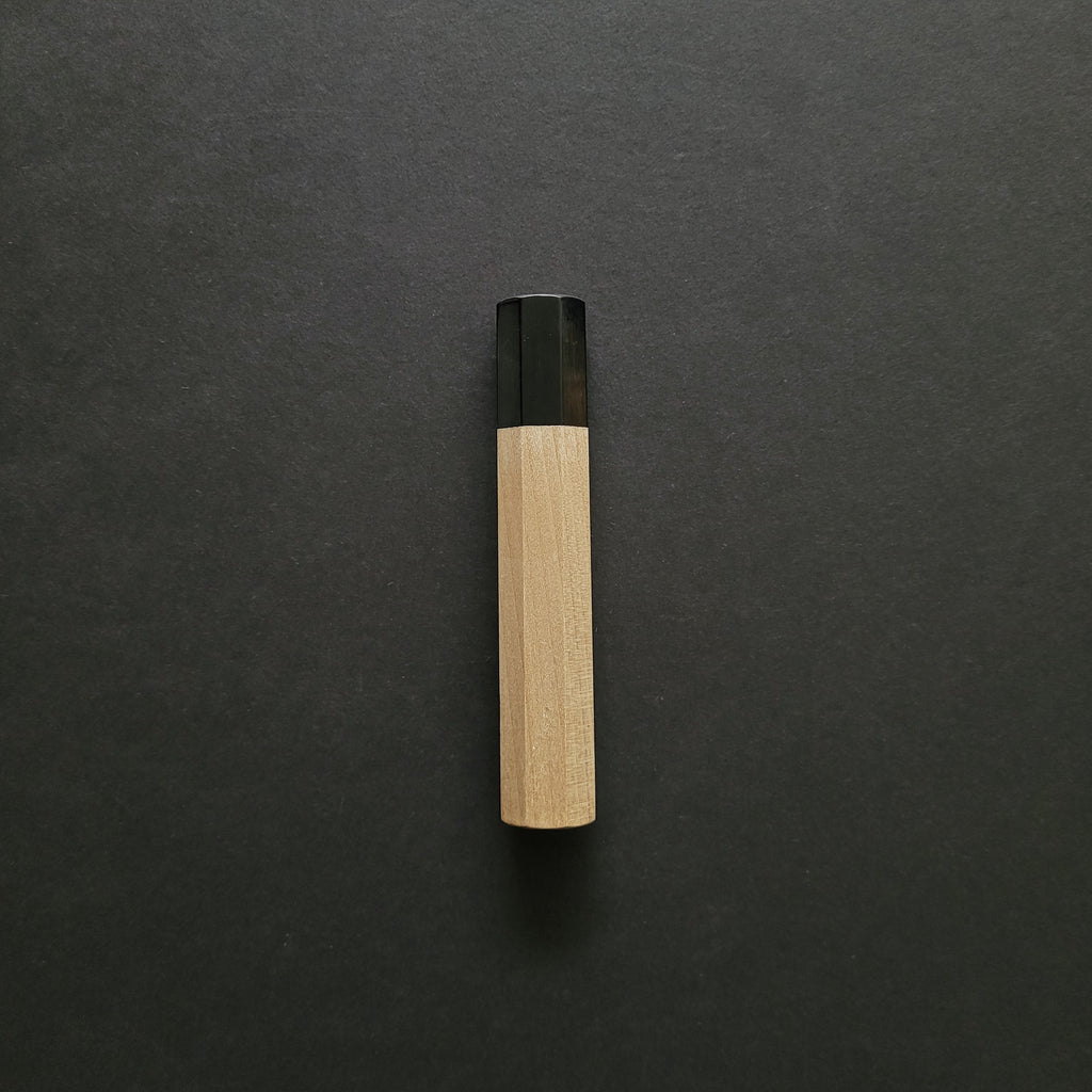 Taihei Ho Octagonal with Black Buffalo Horn Ferrule Handle (<150mm) | Tosho Knife Arts