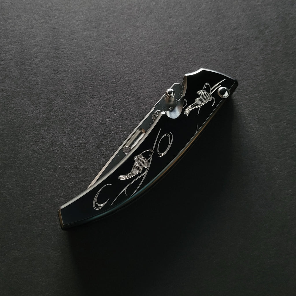 Rockstead SHU CB-ZDP Folding Knife 80mm Titanium Handle (KOI)