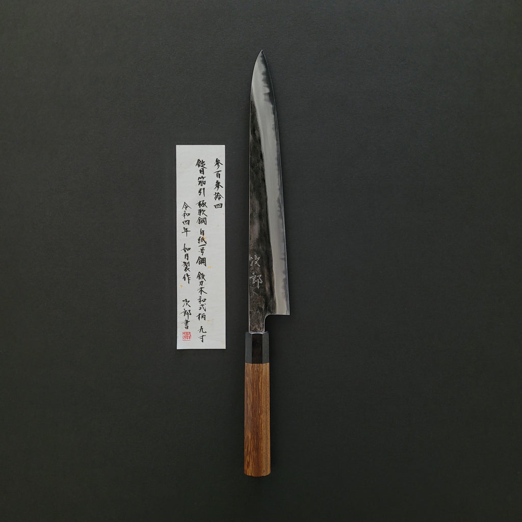 Jiro Tsuchime Wa Sujihiki 270mm Taihei Tagayasan Handle (#334)