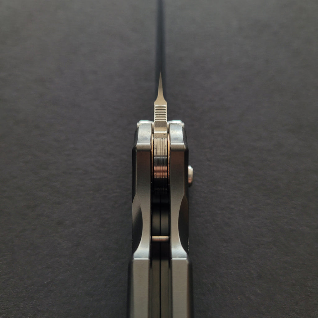 Rockstead SHU CB-ZDP Folding Knife 80mm Titanium Handle (KIKU)