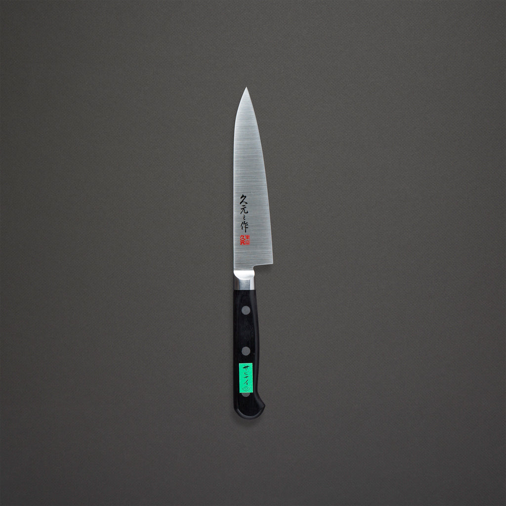 Morihei Hisamoto INOX Petty 120mm Pakka Handle | Tosho Knife Arts