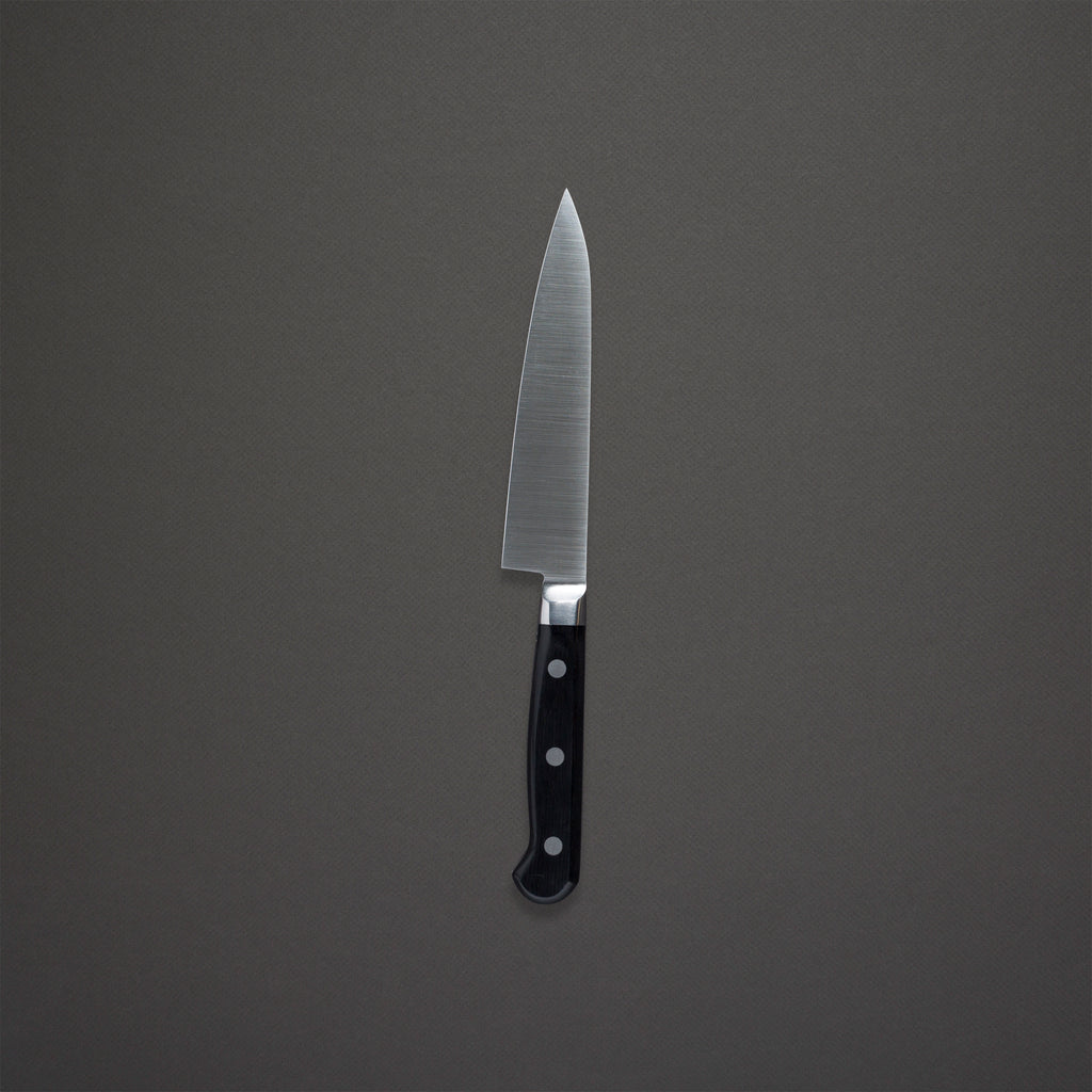 Morihei Hisamoto INOX Petty 120mm Pakka Handle | Tosho Knife Arts