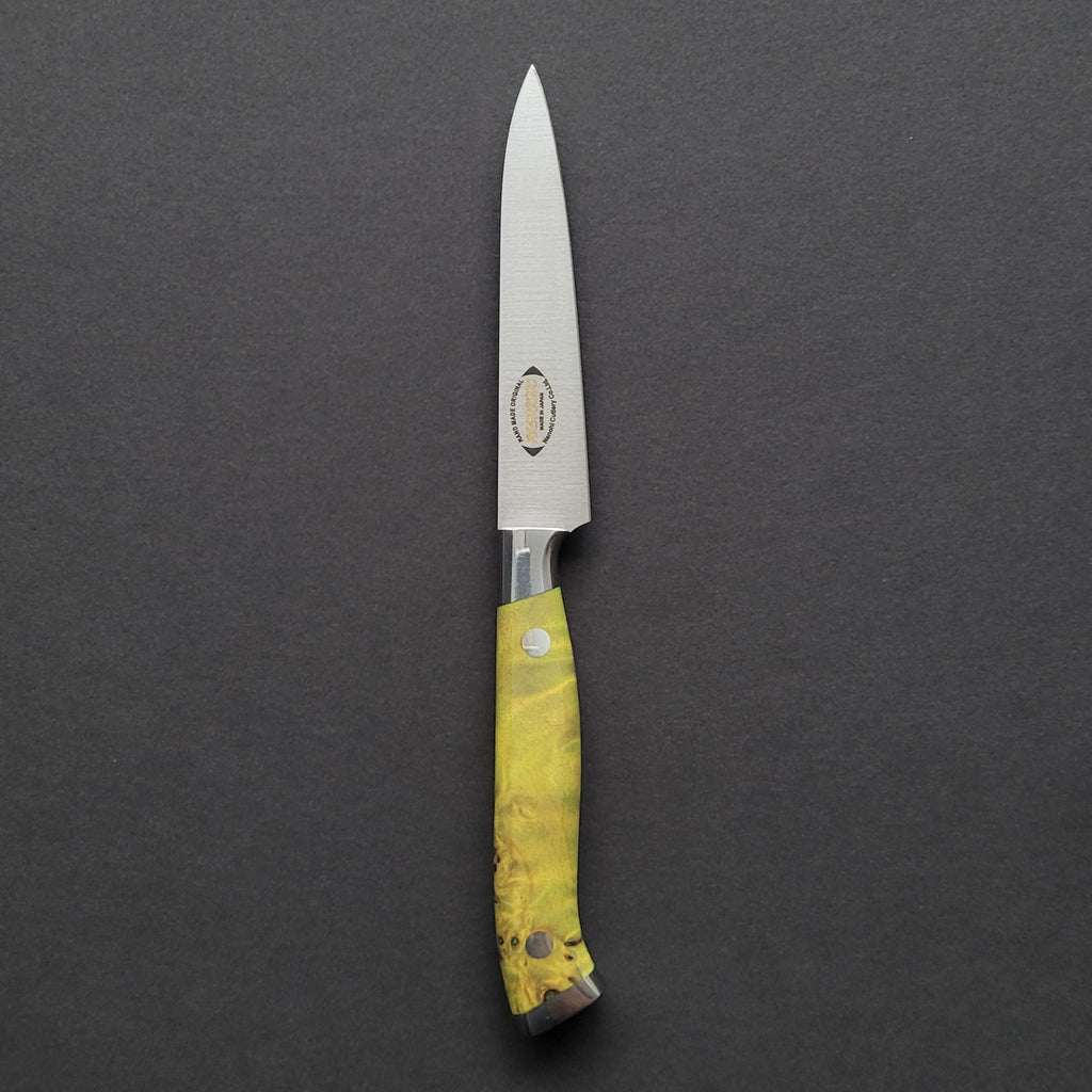 Nenox Paring 100mm Lime Stabilized Wood Handle